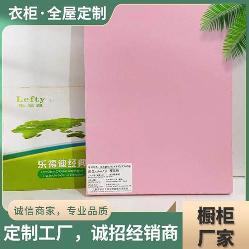 新款直销平板双面柜门现代实木多层厨房免漆板门板全屋家具简约衣