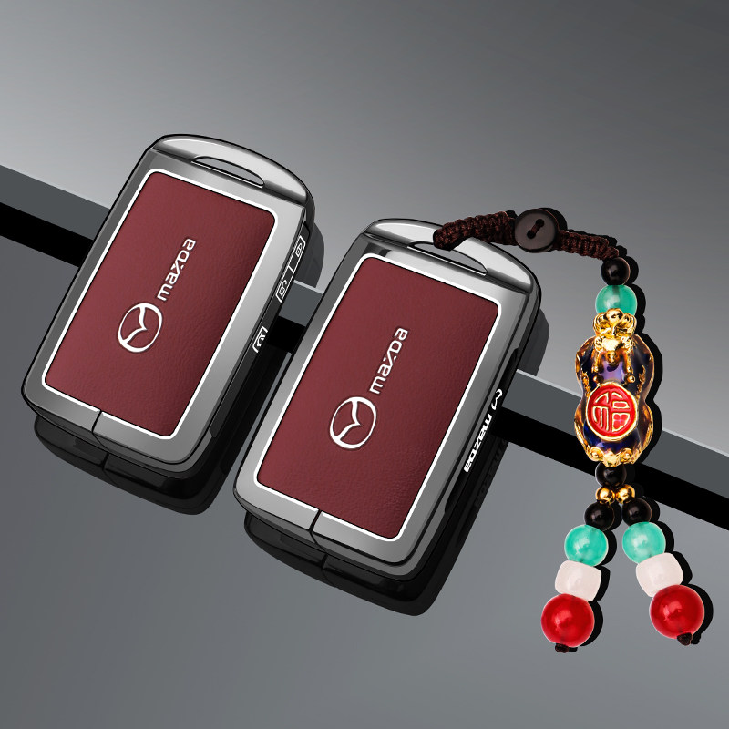 适用马自达3昂克赛拉钥匙套2024款cx5/cx4马6马3阿特兹cx50/cx30