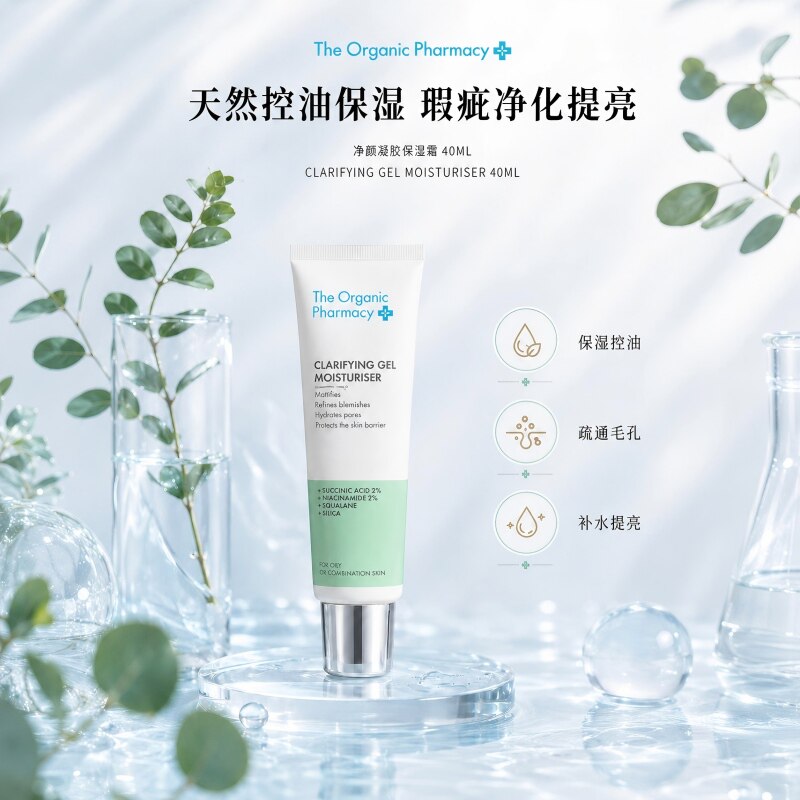 The Organic Pharmacy净颜凝胶保湿霜 40ml