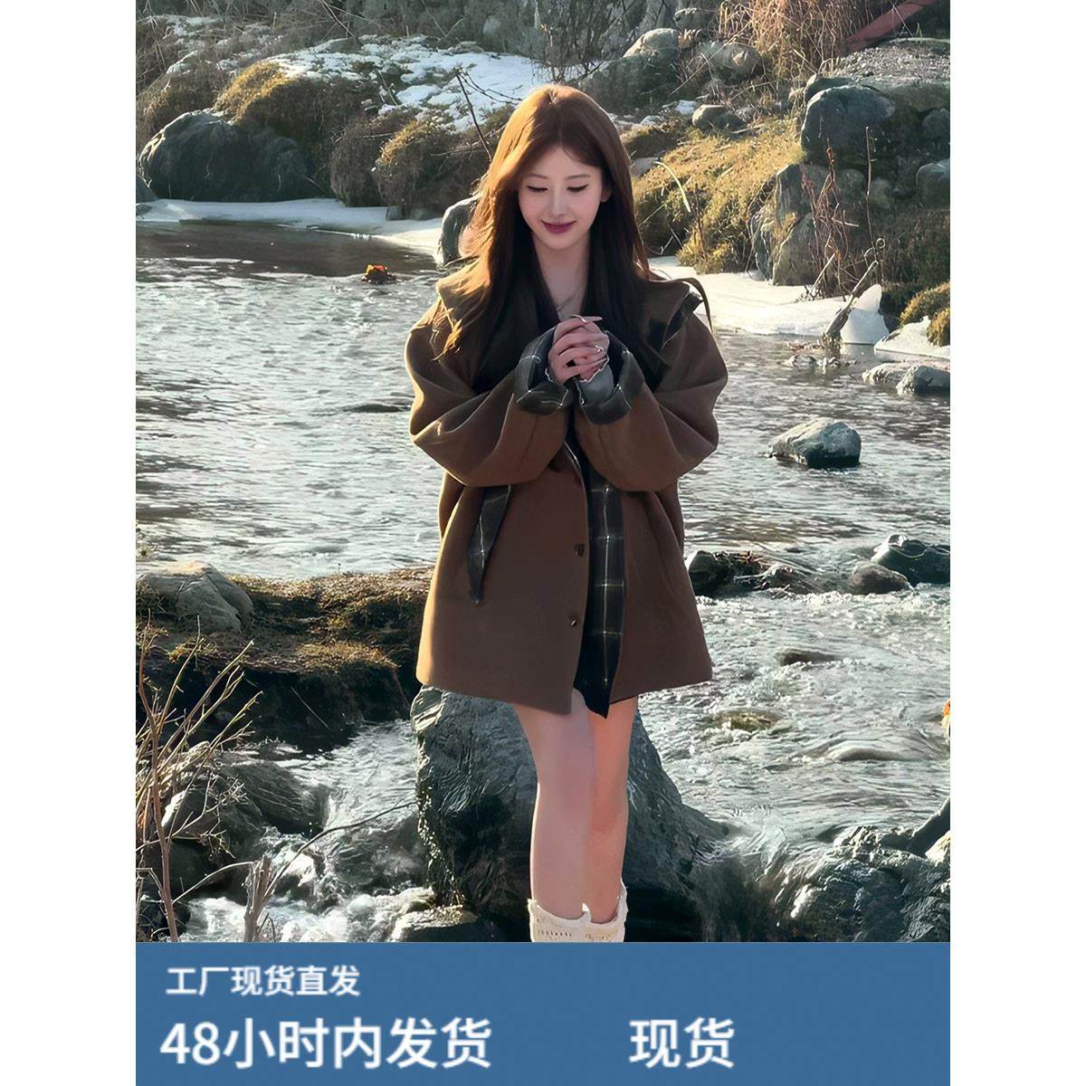 韩系学院风气质中长款西装外套女2025秋季新款时尚显瘦保暖西服潮,运动/瑜伽/健身/球迷用品,广场舞套装,淘宝优惠券,粉丝福利购,淘宝优惠卷