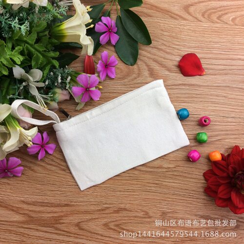 优选DIY空白手绘零钱包女士布艺创意零钱包 钥匙包 硬币包 手机包