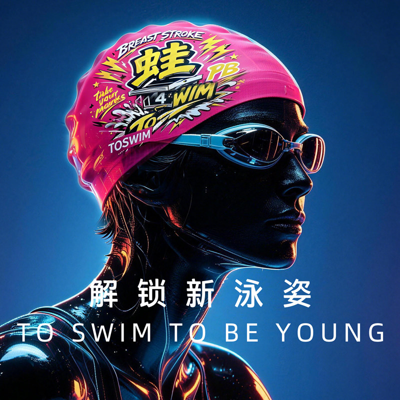 【泳姿泳帽】TOSWIM硅胶泳帽新男图片
