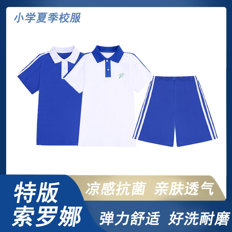 深圳小学生速干凉感夏装校服