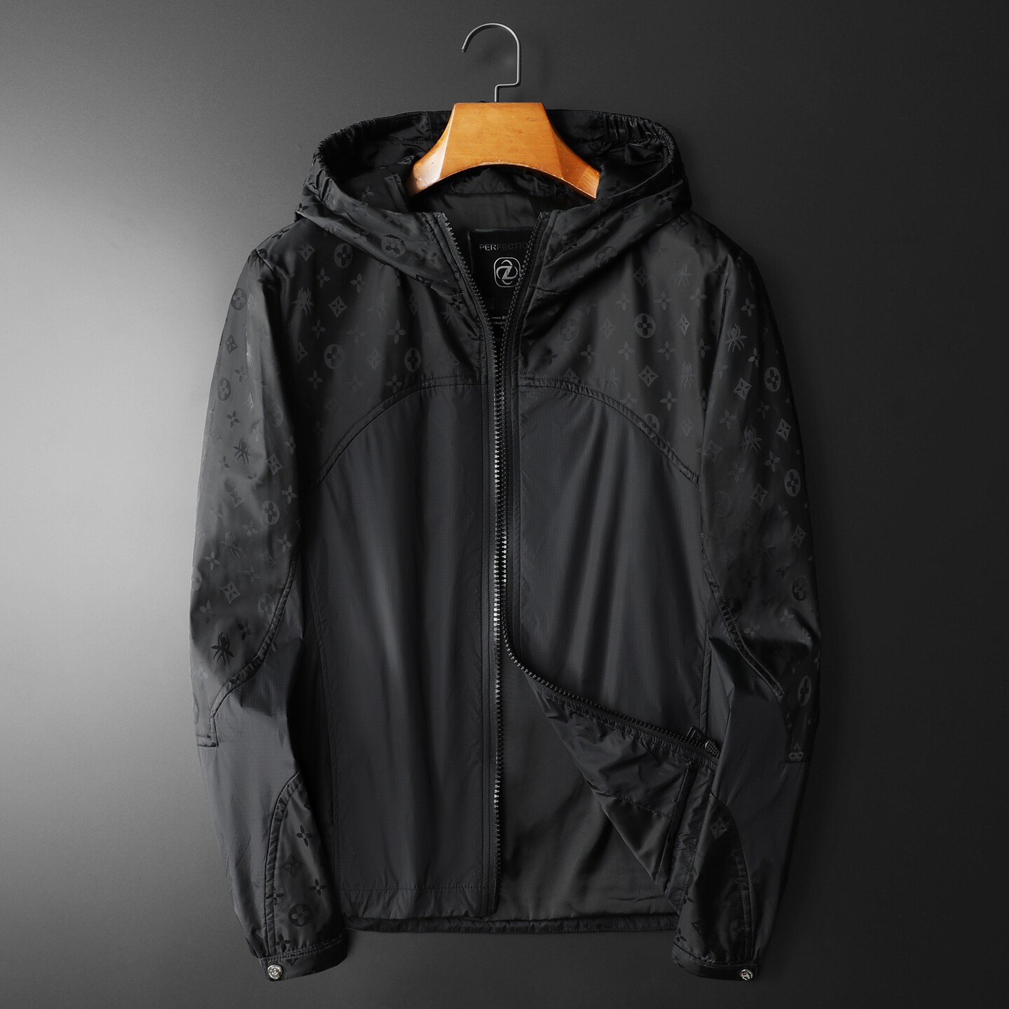 2026春季超薄棉外套棉衣夹克6015-32835-P175，男装夹克，钱塘6015（原D203）