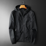 2025春季男士连帽夹克加大码（M-6XL）QT6015-8809-P145，男装夹克，钱塘6015（原D203）