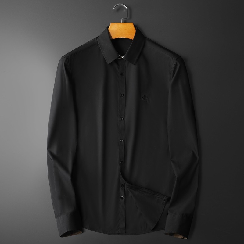 2025春季款商务休闲长袖衬衫男加大码（M-6XL）QT6015-3307-P120图片