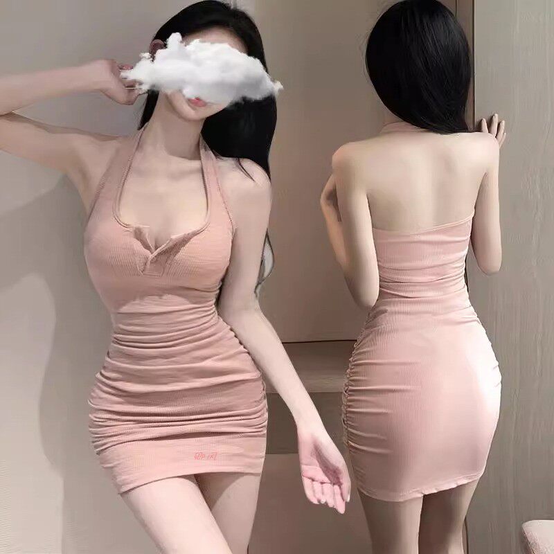性感旗袍制服连衣裙纯欲包臀短裙
