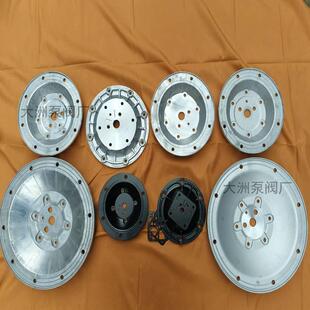 铝合金隔排QBY/K气动隔膜泵配件大全泵壳隔排泵腔损件泵壳隔排