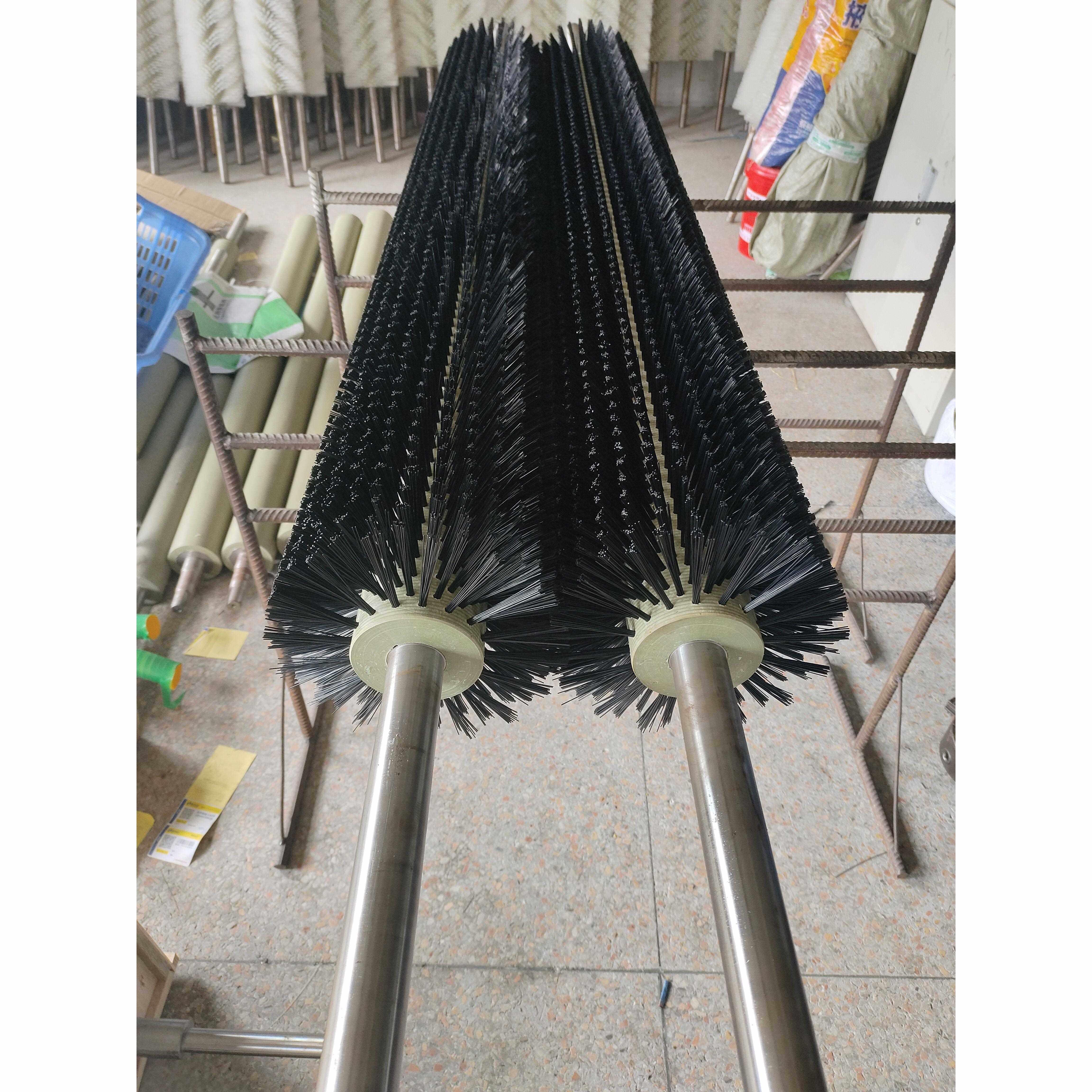8型50型30型筛沙机刷硬防毛堵毛0刷辊耐磨尼龙丝毛除尘防堵眼毛刷