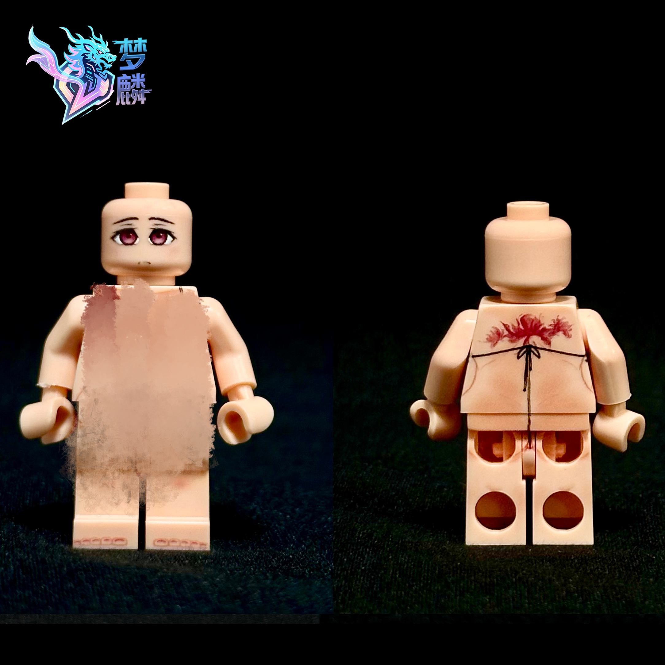 梦麟第八弹女性人仔球形关节素体图片