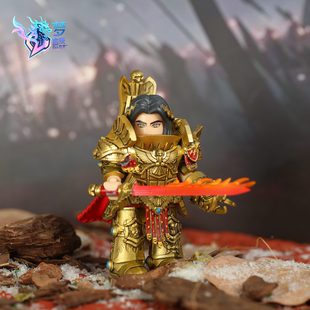 梦麟战锤帝皇第三方国产人仔积木玩具拼装手工涂装diy新品