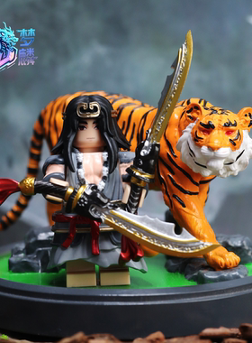 梦麟水浒行者武松人仔铠甲手办模型潮玩新品手工涂装2025