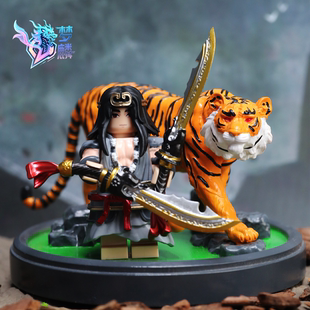 梦麟水浒行者武松人仔铠甲手办模型潮玩新品手工涂装2025