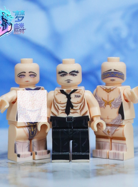 梦麟第二弹女性人仔球形关节第三方人仔积木玩具拼装2026新款