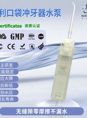 空盒子冲牙器塞泵冲牙器配高频脉冲水流清洁护齿冲牙器水泵