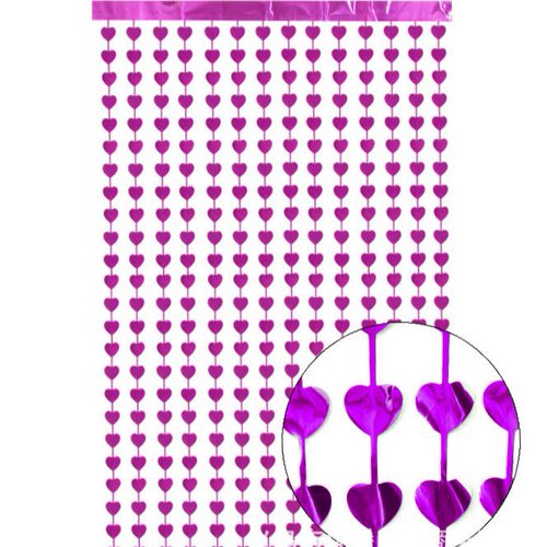 Love Rain Silk Curtain Door Curtain Wedding Supplies Birthday Surprise Decoration Stage Background Colorful Rain Silk C