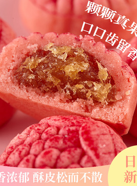 分装瓶收纳罐中式糕点真果肉凤梨荔枝酥广东特产糕点下午茶点心零
