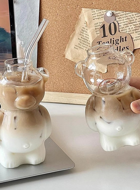 空盒子高硼硅耐高温玻璃杯子餐厅玻璃咖啡杯奶茶杯果汁水杯