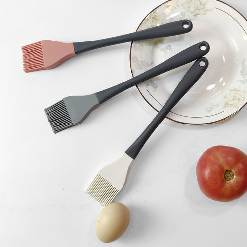 Split type PP handle, silicone oil brush, baking tool, cream brush, high-temperature resistant, outdoor barbecue sauce