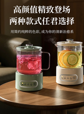 空盒子生壶家用多功能双炉生杯恒温炖煮暖杯一体办公室烧水壶礼品
