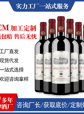 分装瓶收纳罐赤霞干红葡萄酒酒水直酒