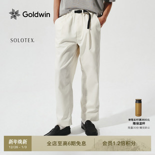 男女同款 Goldwin秋SOLOTEX户外轻量徒步长裤 商务休闲直筒裤