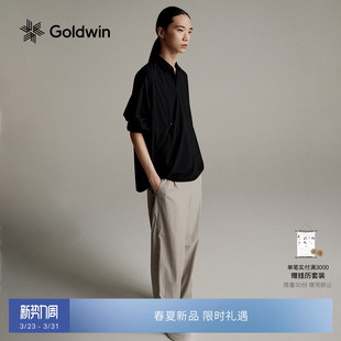 可打包轻薄宽松长裤 Goldwin防泼水直筒裤 男女款 春夏胶囊系列