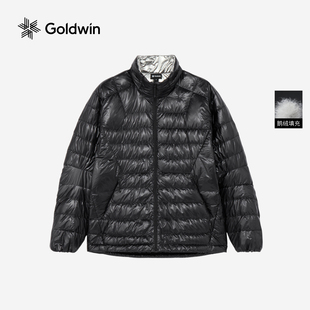 【秋冬新品】Goldwin排骨羽绒服鹅绒户外轻量修身立领外套男女款