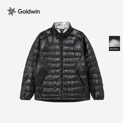 Goldwin户外立领排骨羽绒外套
