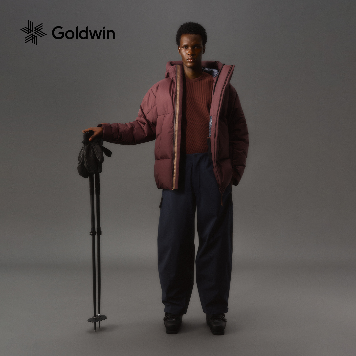 GoldwinOYABEGORE-TEX滑雪服