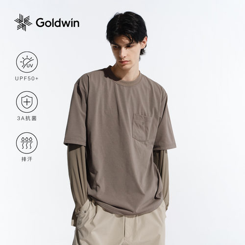 Goldwin抗菌防晒短袖T恤