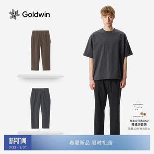男女同款 Goldwin户外徒步SOLOTEX弹力轻薄锥形长裤 早春新品
