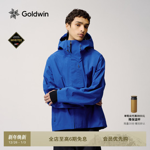 TEX GORE 3L夹克户外防水透湿宽松硬壳短外套男女款 Goldwin0