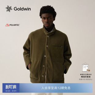 Goldwin OCTA针织抓绒衣夹克户外保暖登山厚外套POLARTEC男女同款