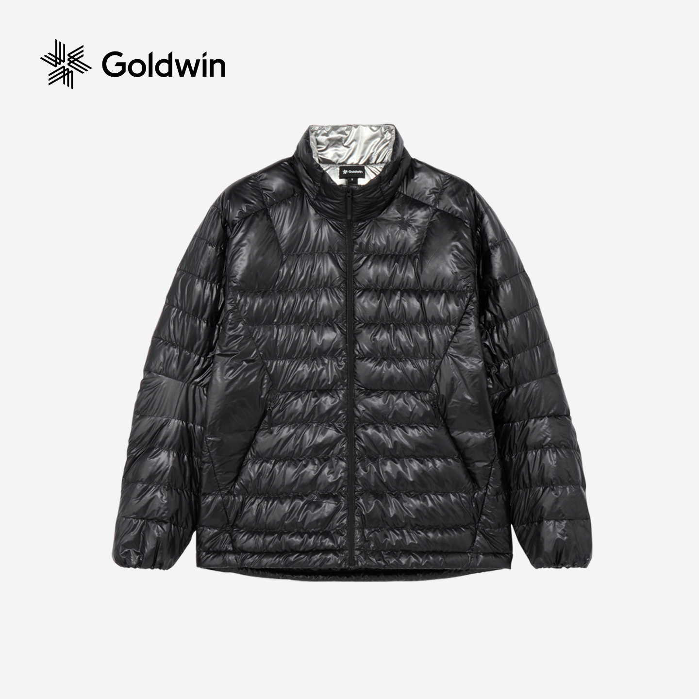 Goldwin户外立领排骨羽绒外套