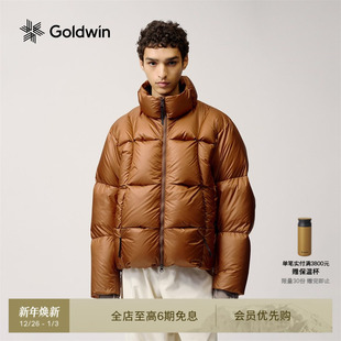 秋冬户外防小雨羽绒服立领面包服保暖外套男女同款 Goldwin0