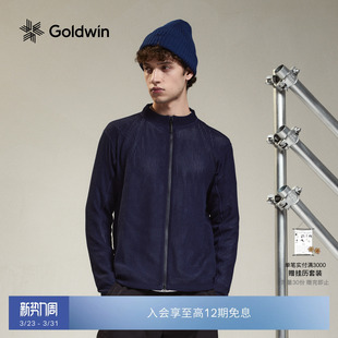 网眼透气速干外套男女同款 Goldwin POLARTEC户外抗菌针织衫