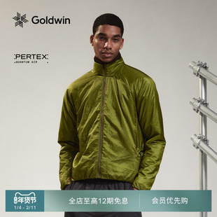 Goldwin PERTEX轻量保暖棉服越野跑Octa微抓绒外套
