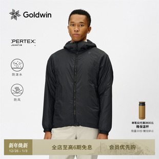 PERTEX防泼水轻量棉服越野跑防小雨保暖外套 Goldwin 秋冬新品