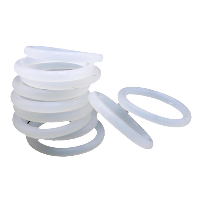 线径3mm白色食品级硅胶O型圈10-150mm橡胶密封垫圈防水耐高温10个