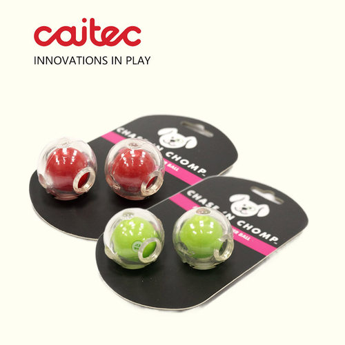 caitec小型犬玩具发声小球