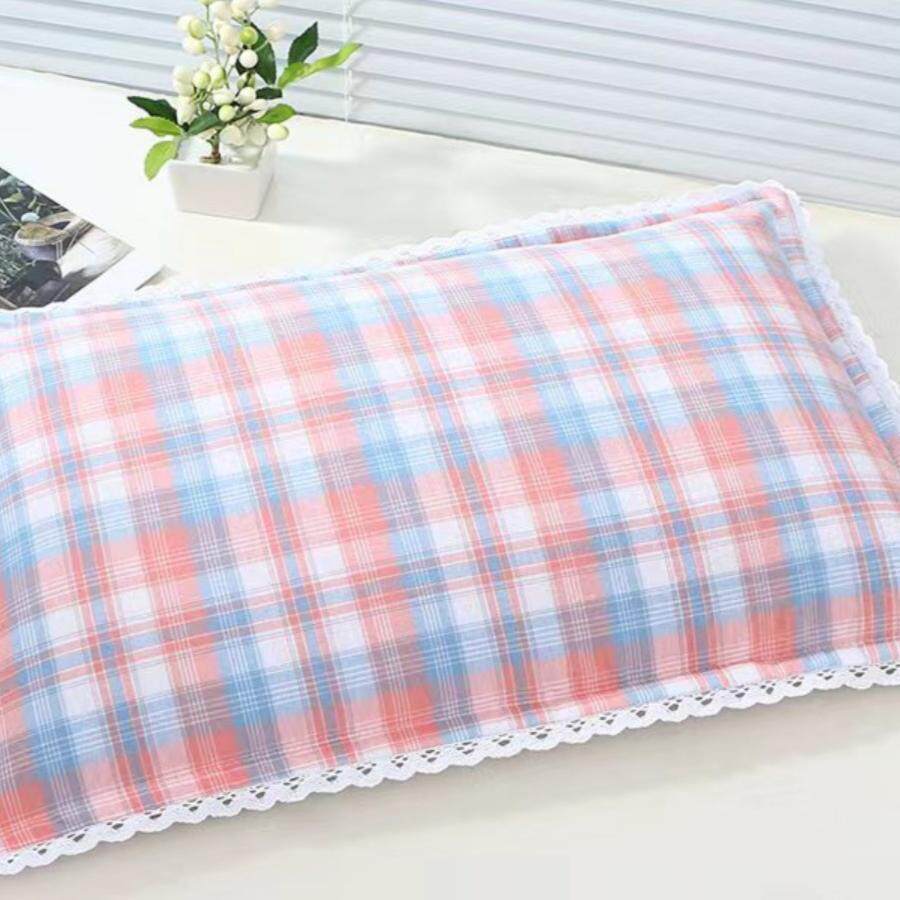 水洗棉成人款苦荞壳枕芯加枕套荞麦壳填充单人宿舍家用通用款枕头