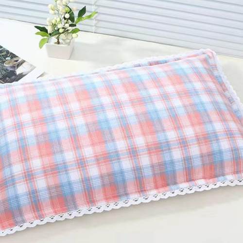 水洗棉成人款苦荞壳枕芯加枕套荞麦壳填充单人宿舍家用通用款枕头