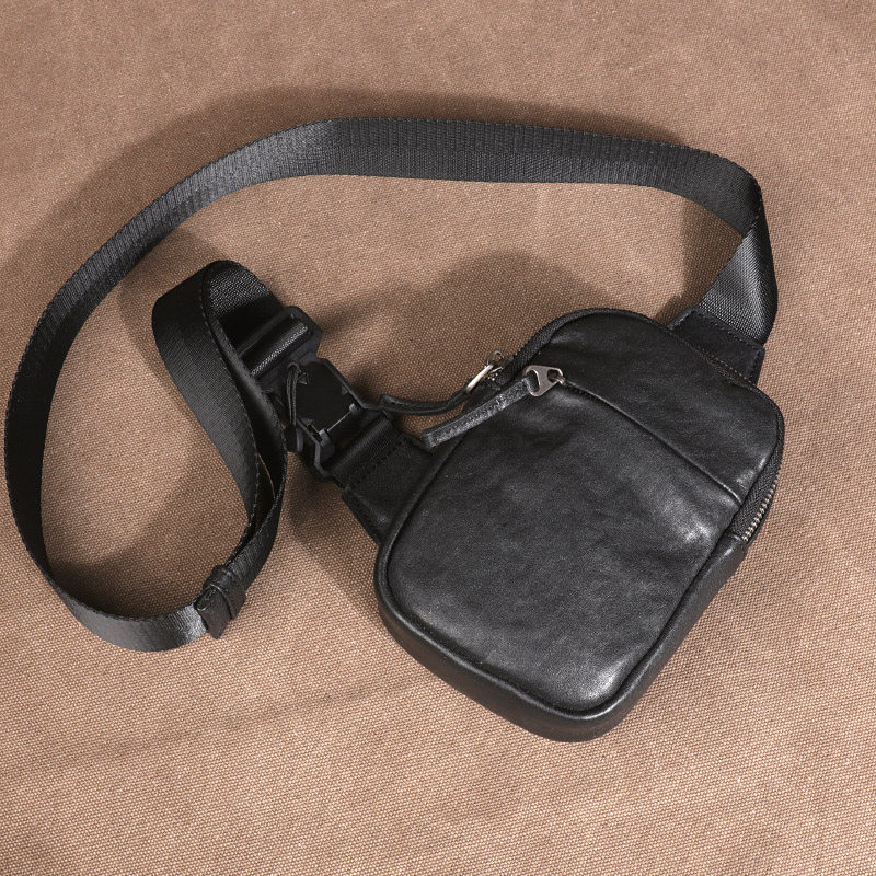 新款潮迷你小胸包男真皮夏季小号休闲头层牛皮运动背包斜挎手机包,箱包皮具/热销女包/男包,胸包,淘宝优惠券,粉丝福利购,淘宝优惠卷