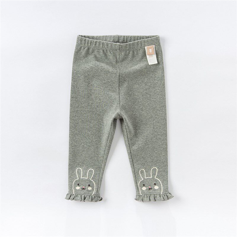 女童打底裤2023春季新款童装儿童纯棉薄款裤子春秋女宝宝休闲长裤