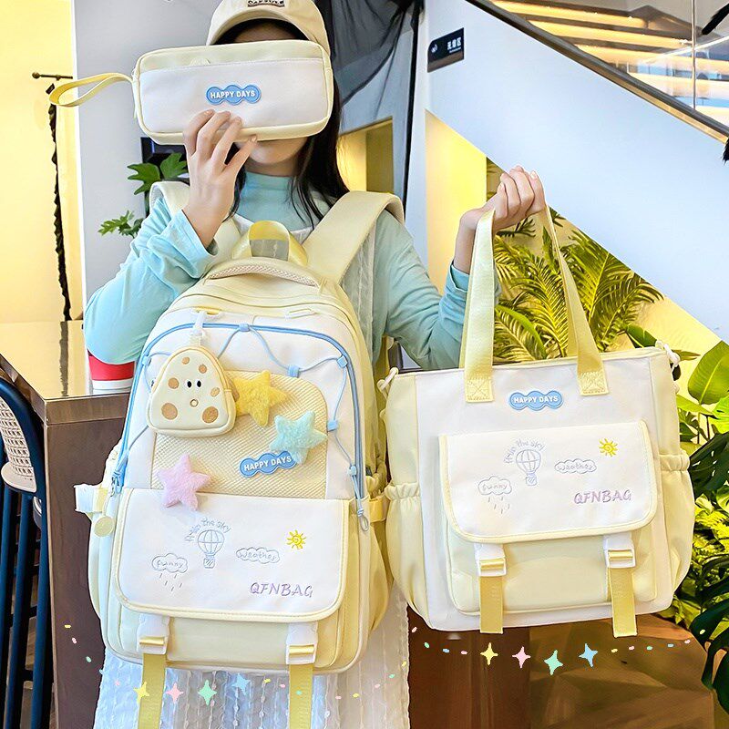 女童小学生四至六年级书包女初中生高颜值大容量背包女双肩包2025