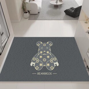 高级感卡通地垫j高弹丝圈脚垫防滑耐脏地毯入户门地垫家用门口垫