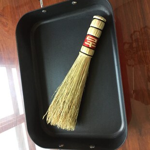 刷锅扫帚锅刷炊帚高粱苗刷锅刷子不沾油K不伤锅植物纤维扫面刷子