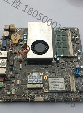 T1900G-M2四核主板套板工控主板,一手拆机。搭配4G内