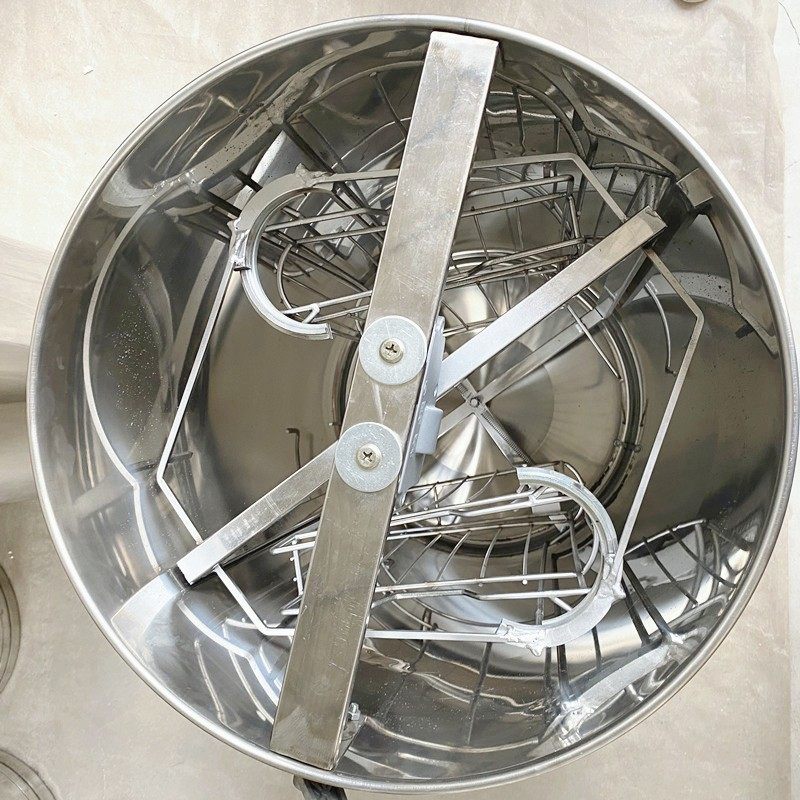 自翻脾摇蜜机加厚全不锈钢 小型家用摇糖机封闭齿轮蜂蜜分离机